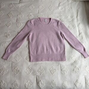PINK Victoria's Secret Pink Marled Crewneck Sweater Soft Girl Coquette Medium